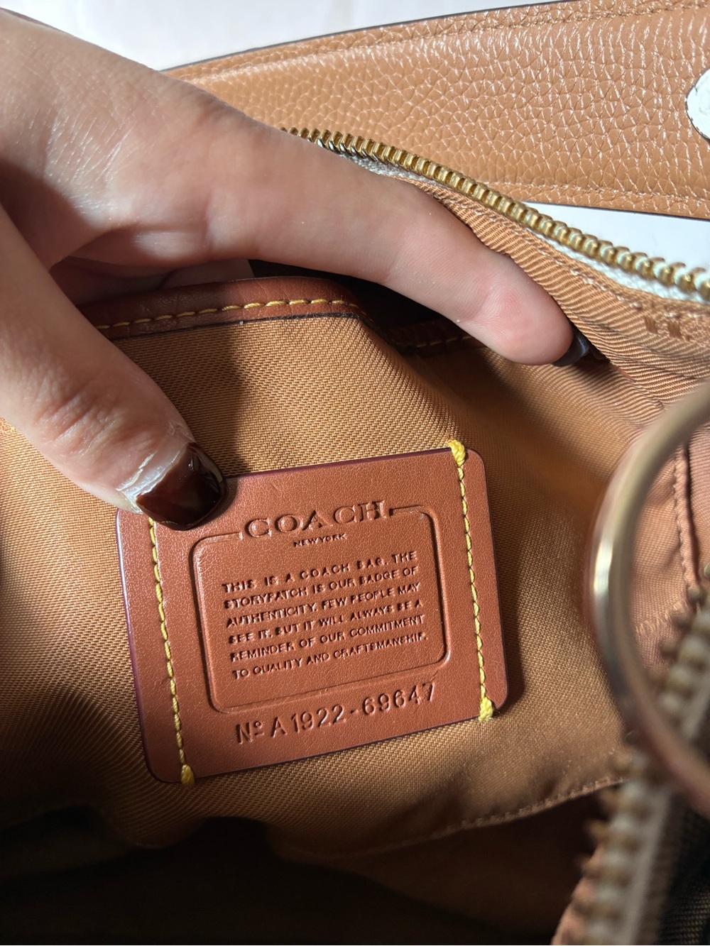 Coach Sutton Shoulder Bag - Picture 9 of 12
